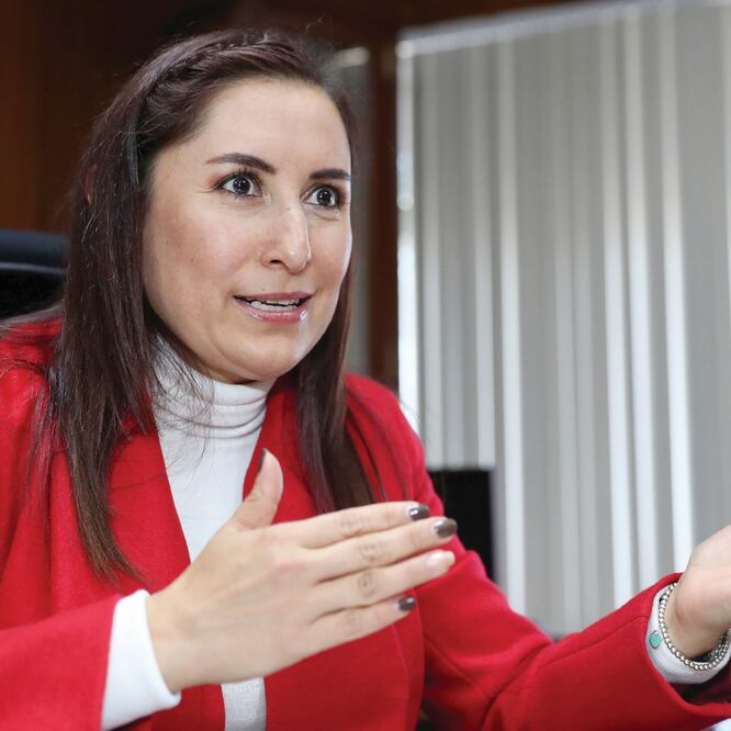 Darlene Rojas Olvera, Presidenta de la Junta Local de Conciliación y Arbitraje de CDMX. LUCÍA GODÍNEZ. EL UNIVERSAL 