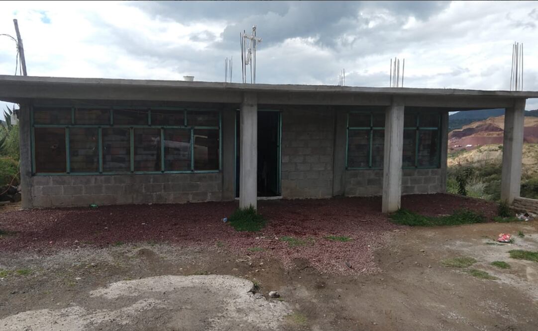 Casa de seguridad donde fueron encontradas seis personas maniatadas y custodiadas por tres sujetos. Foto: Especial