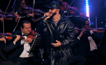 Yandel combina el reggaeton con la música instrumental; se presentó en el Auditorio Nacional