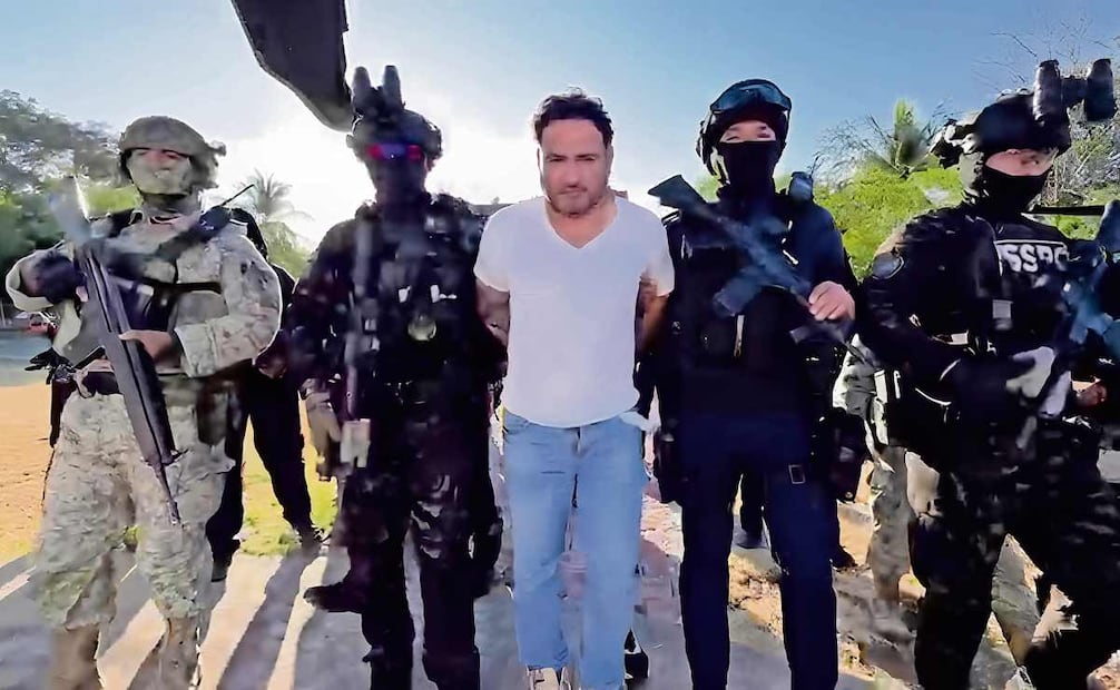 La captura de El Bótox se realizó en la comunidad de Santa Ana Amatlán, como resultado de un operativo conjunto de fuerzas federales y estatales. Foto: Especial