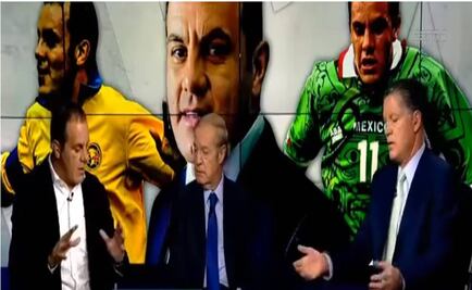 Ricardo Peláez y Cuauhtémoc Blanco discuten en televisión