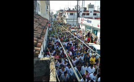 Pese a cuarentena, cientos participan en procesión de Domingo de Ramos en Chiapas