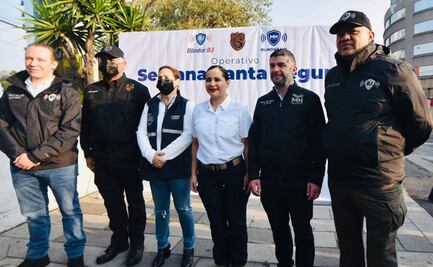 Alcaldes de Cuauhtémoc, Benito Juárez y Miguel Hidalgo, encabezan Operativo Semana Santa 