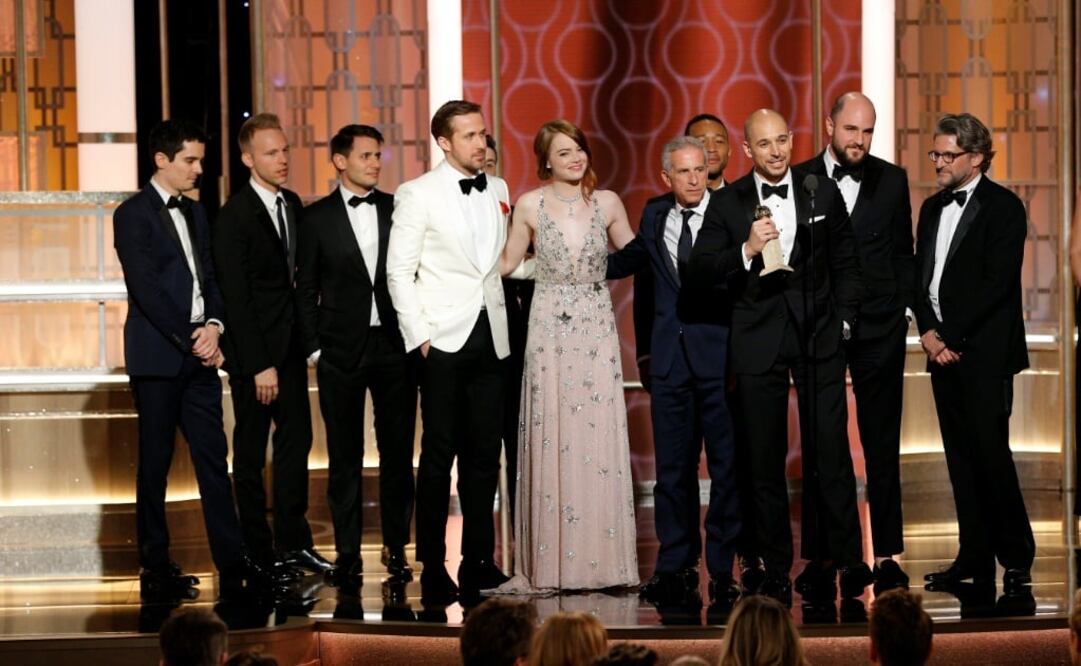 La La Land ganó como Mejor película de comedia o musical  FOTO: REUTERS