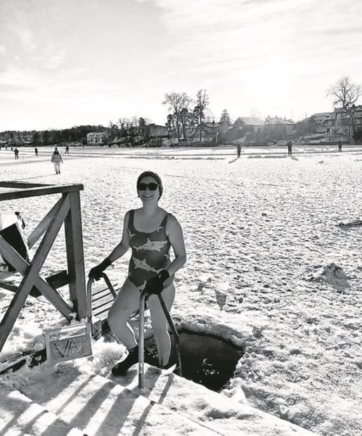 Con gélido pasatiempo se recuperó de Long-Covid