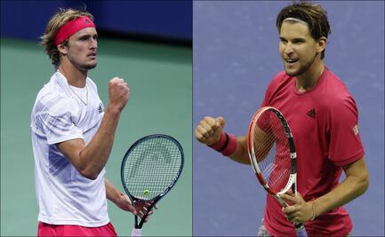 Lista la final del US Open: Dominic Thiem vs Alexander Zverev