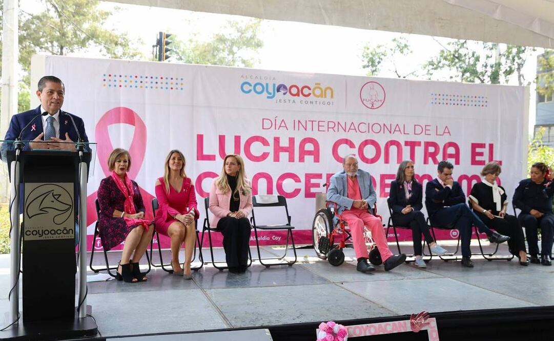 Lucha contra el cáncer en Coyoacán, anuncia iniciativas alcalde Giovani Gutiérrez 14 de octubre de 2024 / Foto: Especial