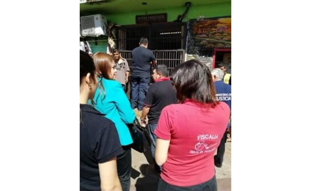 Foto tomada del Twitter @fiscalia_prensa