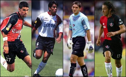 Los mejores 10 canteranos del Atlas en su historia de 104 años