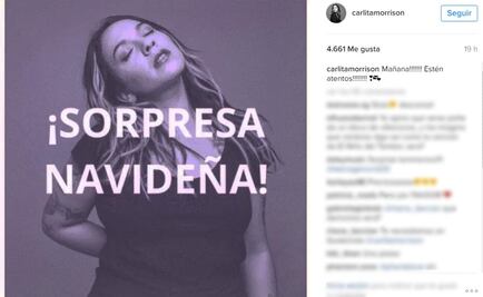 Carla Morrison prepara sorpresa navideña