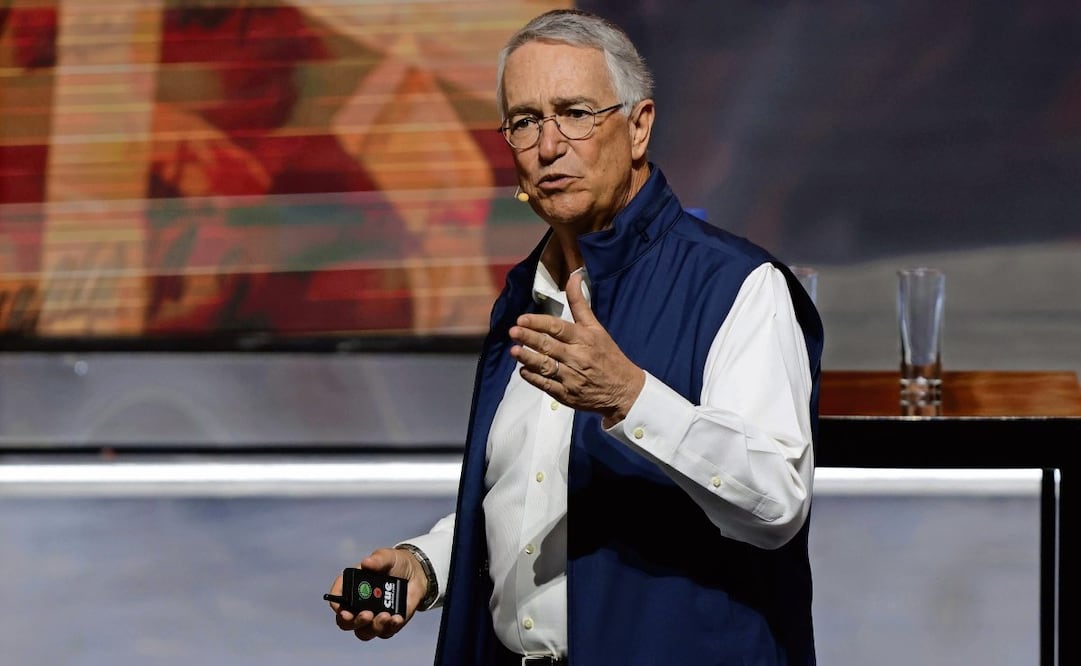 Ricardo Salinas Pliego, presidente de TV Azteca, participó en el último día del Festival de la Ideas 2024 en Puebla, el pasado 9 de marzo de 2024. Foto: Mireya Novo/ Cuartoscuro