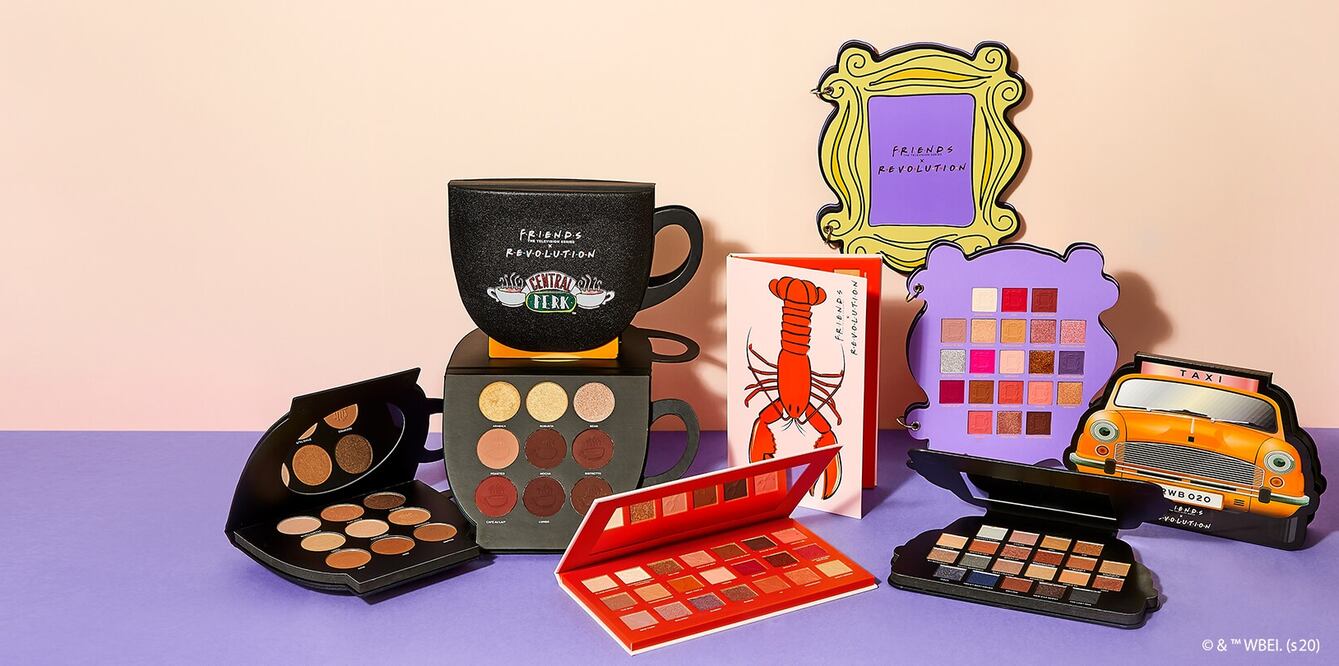 Central Perk y tu cosmetiquera estarán más unidos que nunca / Foto: Cortesía Makeup Revolution
