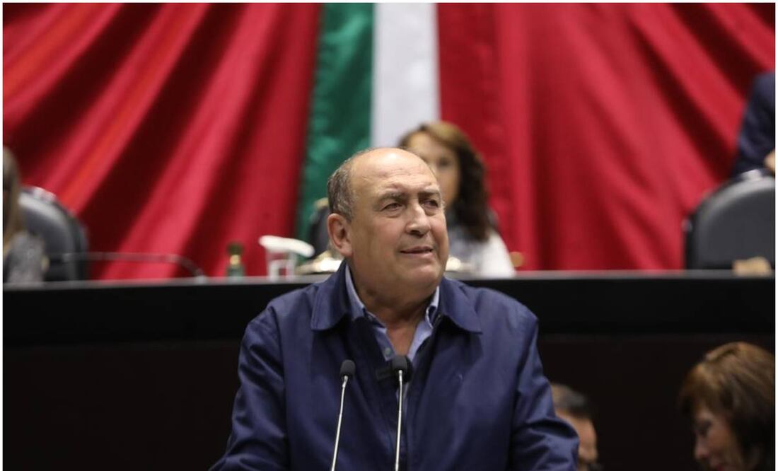 Rubén Moreira, coordinador del grupo parlamentario del PRI. Foto: Especial