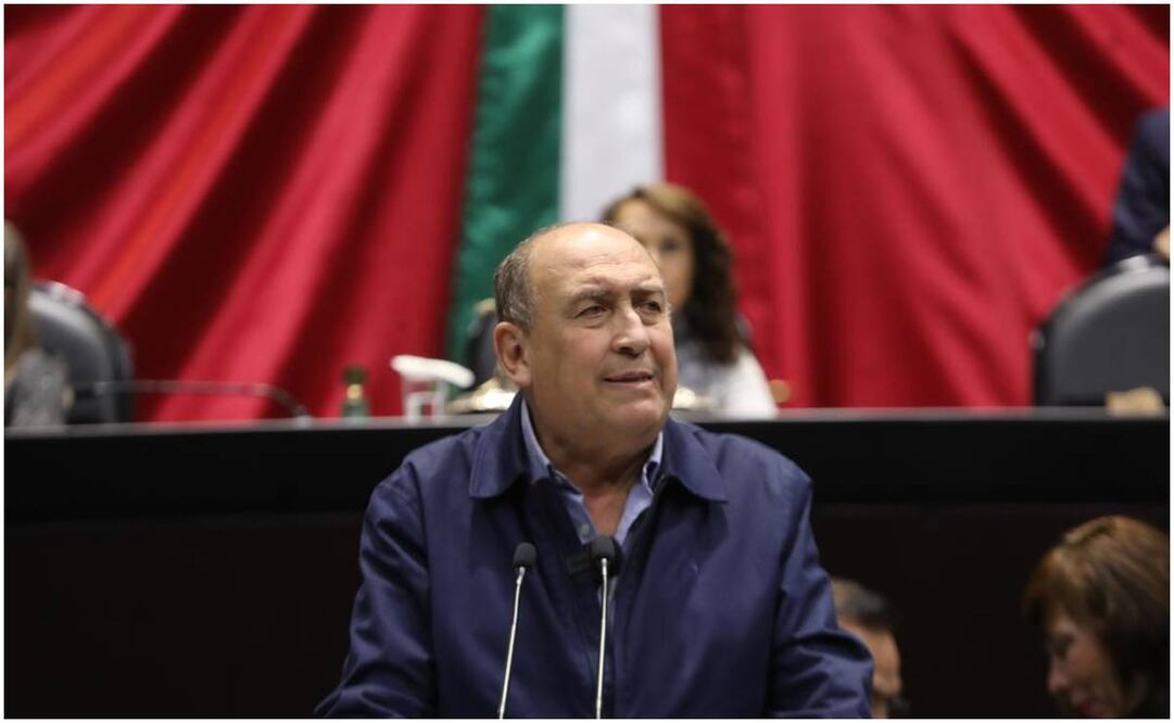 Rubén Moreira, coordinador del grupo parlamentario del PRI. Foto: Especial