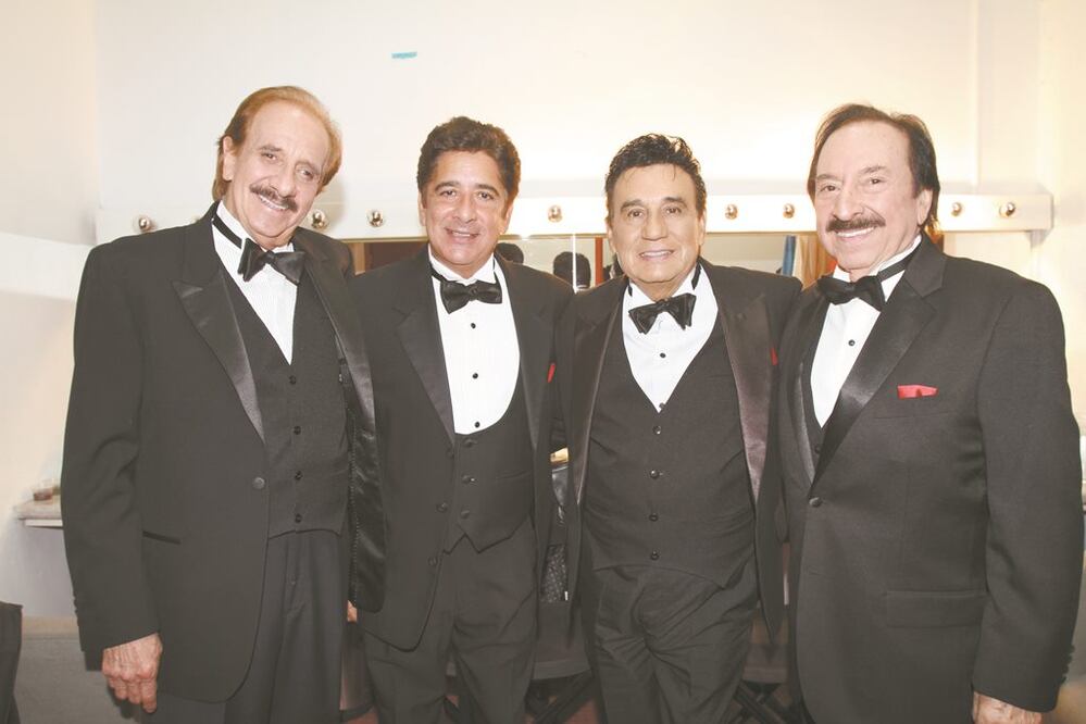 Gualberto, segundo de derecha a izquierda, fue un integrante fundamental en la agrupación de Los hermanos Castro. Foto/ARCHIVO EL UNIVERSAL