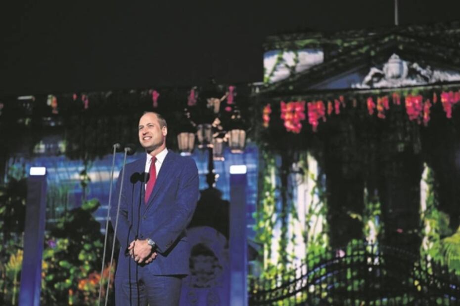 Sin su reina, estrellas dan vida al jubileo de Isabel II