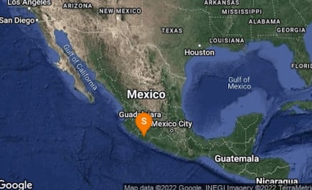 Reportan sismo de 4.6 grados de magnitud con epicentro en Coalcomán, Michoacán 