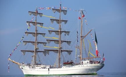 Este es el Buque Escuela Cuauhtémoc de México que chocó con el puente de Brooklyn; Marina reporta 22 heridos