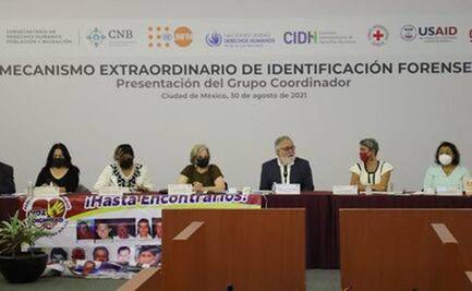 Segob presenta Grupo Coordinador del Mecanismo Extraordinario de Identificación Forense