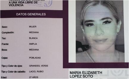 Localizan a María Elizabeth López Soto, joven desaparecida el 18 de marzo en la Narvarte