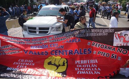 Sección 22 de Oaxaca inicia paro de labores el lunes