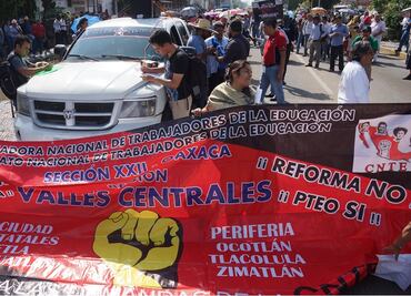 Sección 22 de Oaxaca inicia paro de labores el lunes