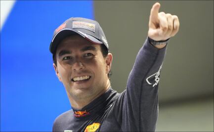 Checo Pérez, piloto del día tras ganar el Gran Premio de Singapur