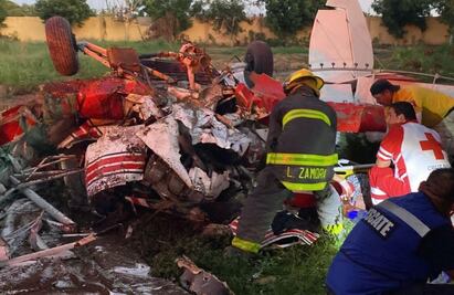 VIDEO: Momento exacto del desplome de avioneta tras revelar sexo del bebé de una pareja en Sinaloa