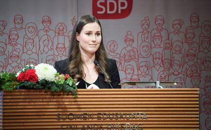 Sanna Marin, la primera ministra más joven en la historia de Finlandia