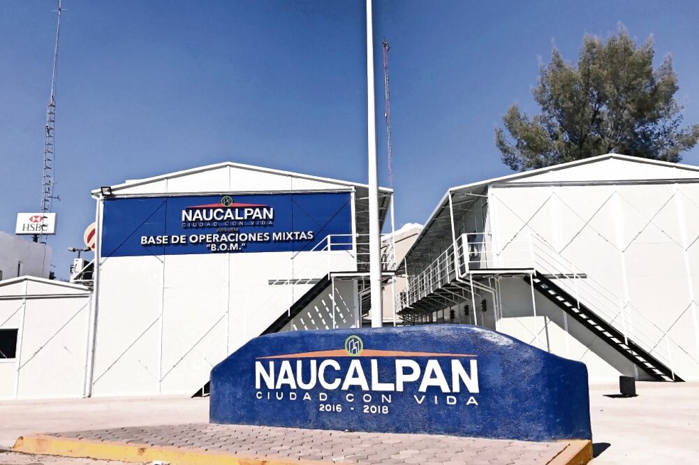 El centro de descanso beneficiará a cerca de 200 elementos de Ejército Mexicano, marinos, policías federales y estatales, que integran las BOM, quienes todos los días recorren el territorio de Naucalpan (REBECA JIMÉNEZ. EL UNIVERSAL)