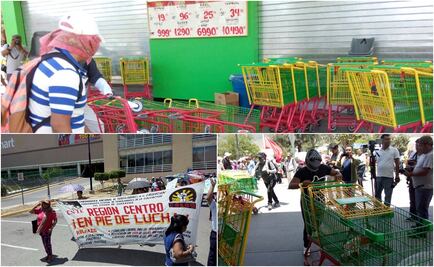 Maestros de la CETEG cierran comercios en Chilpancingo