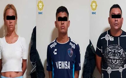 Detienen a 3 por extorsionar a casas productoras en las alcaldías Azcapotzalco y Cuauhtémoc