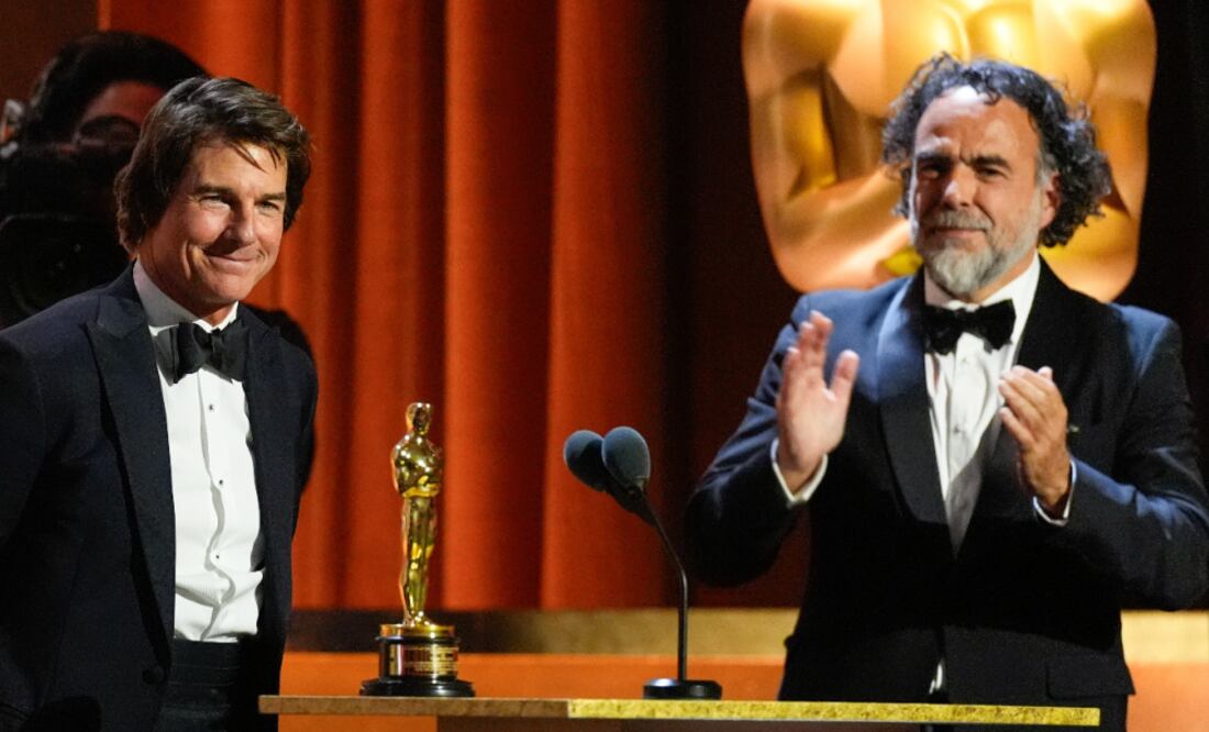 Tom Cruise y Alejandro González Iñárritu en 16.ª edición de los Premios de los Gobernadores, el domingo 16 de noviembre de 2025, en el salón Ray Dolby en Los Ángeles.
Foto: AP