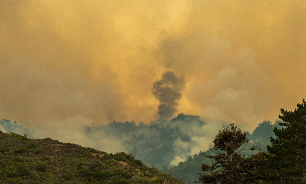 Los incendios han provocado un aumento en el indice e toxicidad del aire. Foto: AP/Nic Coury