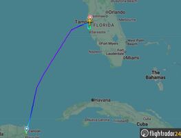 Vuelo de JetBlue proveniente de Cancún aterriza de emergencia en Florida; hospitalizan a varios pasajeros
