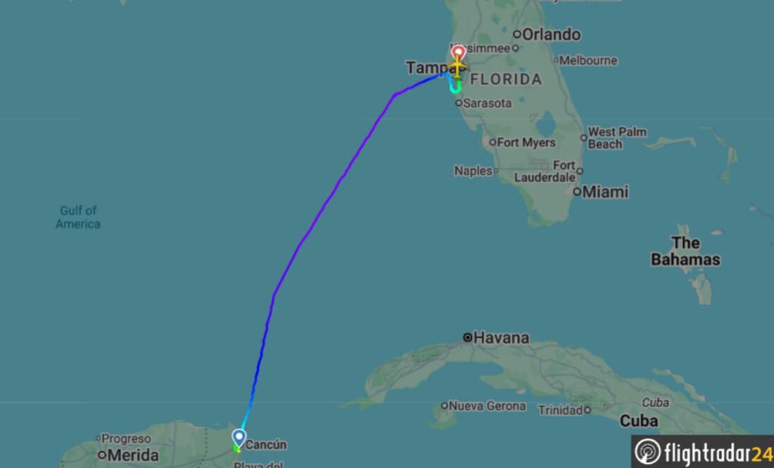 Aterrizaje de emergencia, vuelo JetBlue. Foto: X