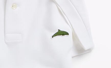 Video. Cambian cocodrilo de Lacoste por vaquita marina