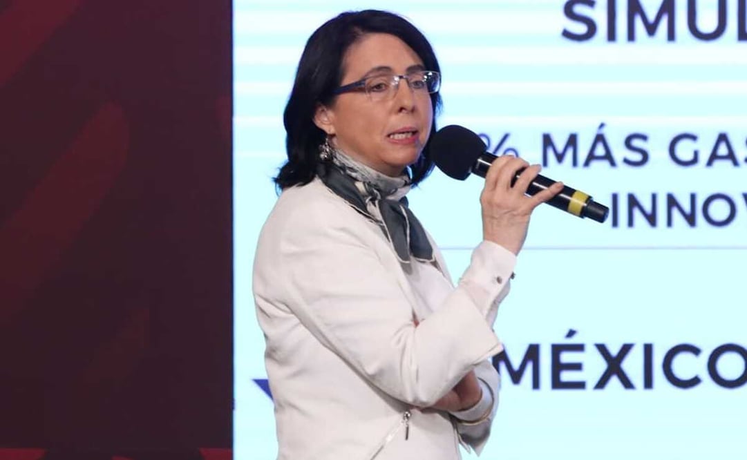 Álvarez-Buylla Roces presentó los datos que sustentan la “urgencia y la necesidad del cambio profundo en Conacyt”. Foto: Carlos Mejía / EL UNIVERSAL