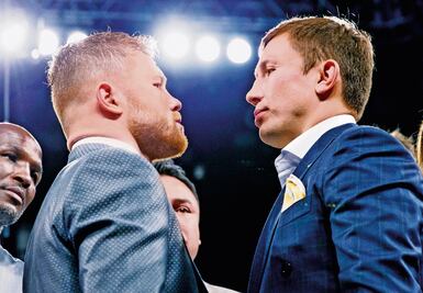 Quiero ver al 'Canelo' abajo y acabado: Golovkin