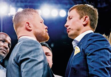 Quiero ver al 'Canelo' abajo y acabado: Golovkin
