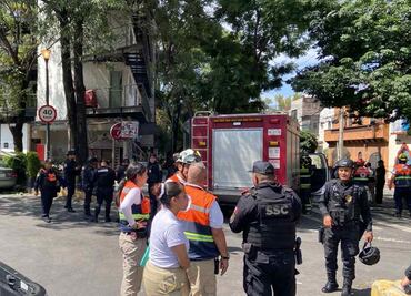 VIDEO: Así fue la explosión en la rosticería de la Hipódromo Condesa; ambos heridos se reportan delicados