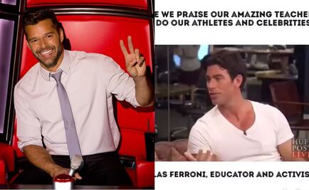 Ricky Martin y su "flechazo" con un activista