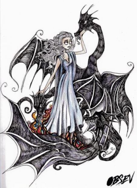 Game of Thrones al estilo Burton