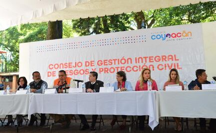 Coyoacán instala gabinete de protección civil; “cultura de la prevención es pilar fundamental", dice alcalde