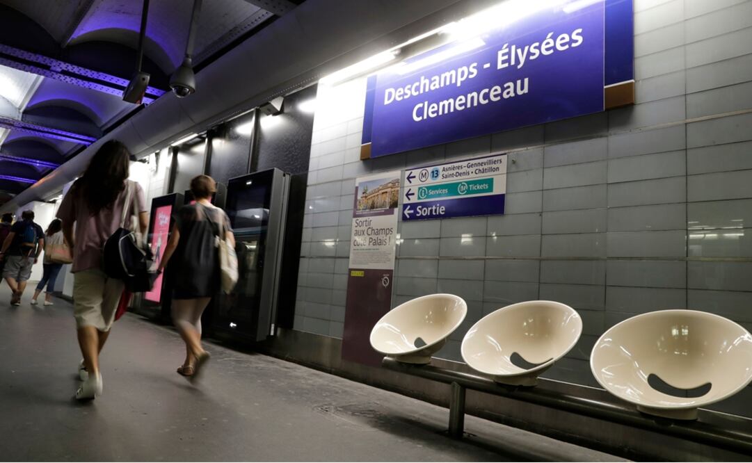 Champs Elysées-Clémenceau fue rebautizada "Deschamps Elysées-Clémenceau (Foto: AFP)