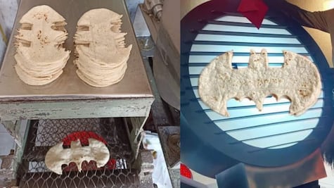 Crean las batitortillas, tortillas con la forma de Batman
