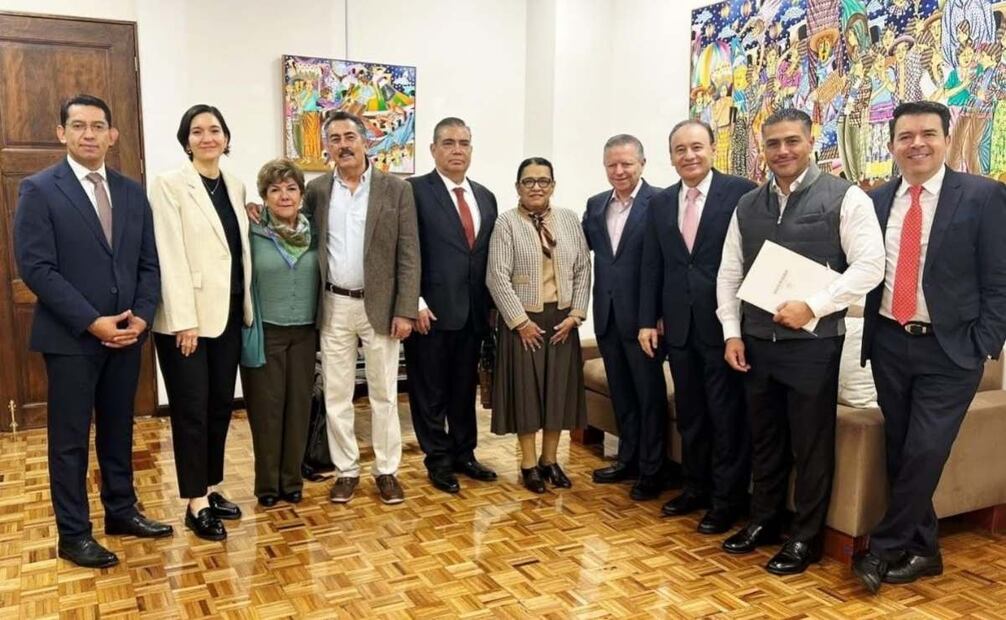 En la reunión del Gabinete de Seguridad Nacional celebrada en Ciudad de México, también encabezada por Omar García Harfuch (04/09/2025). Foto: Especial