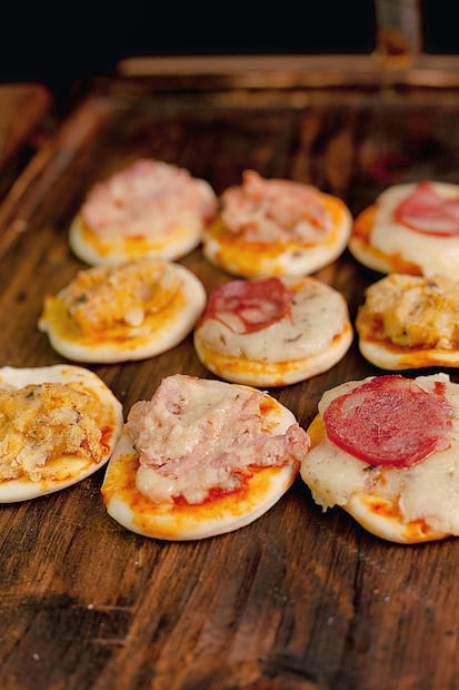 Las pizzetas pueden ser dulces, saladas o mixtas. Foto: Pexels