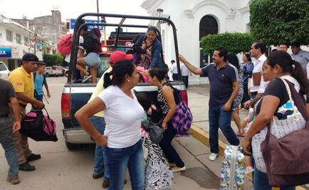 Por "Willa" desalojan comunidades en Sinaloa