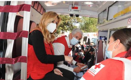 Alfredo del Mazo inaugura Centro de Operación de Emergencias de la Cruz Roja en Atenco